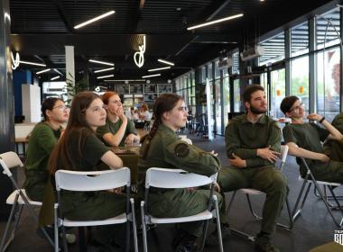 Курсанты Тюменского филиала Центра «ВОИН» подвели итоги учебного года в игровом формате