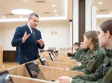 Бойцы спецотряда  Центра «ВОИН» посетили Городскую Думу города Екатеринбург
