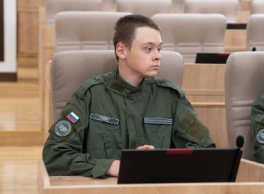 Бойцы спецотряда  Центра «ВОИН» посетили Городскую Думу города Екатеринбург