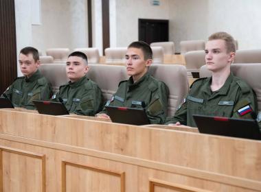 Бойцы спецотряда  Центра «ВОИН» посетили Городскую Думу города Екатеринбург
