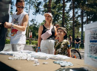 Жители Хабаровска прошли «Тропу воина» в День ветерана боевых действий