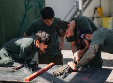 Подростки из пяти регионов приняли участие в смене «Время юных героев» в Чечне