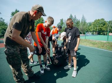 Центр «ВОИН» в лагере «Олимп»: патриотизм в действии