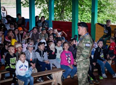 Инструктор Центра «ВОИН» в Бурятии рассказал курсантам, как служил во флоте