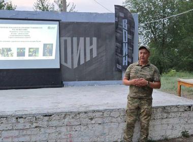 Калмыцкие курсанты встретились с героями СВО