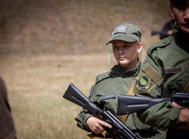 Команда курсантов филиала в Бурятии готовится к отборочному этапу Всероссийских соревнований «Путь ВОИНа»