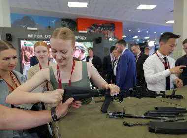 Центр «ВОИН» подготовил уникальный военно-спортивный городок для участников ВЭФ-2025