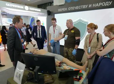 Центр «ВОИН» подготовил уникальный военно-спортивный городок  для участников ВЭФ-2025