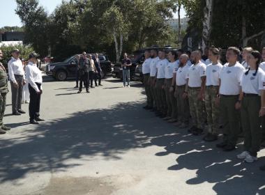 Юрий Трутнев оценил готовность стенда Центра «ВОИН» к ВЭФ-2025