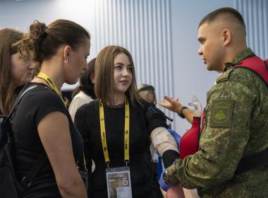 Тысяча педагогов страны и зарубежья посетили площадку Центра «ВОИН» на Форуме классных руководителей