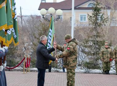 Новые региональные отделения Центра «ВОИН»  получили именные знамёна