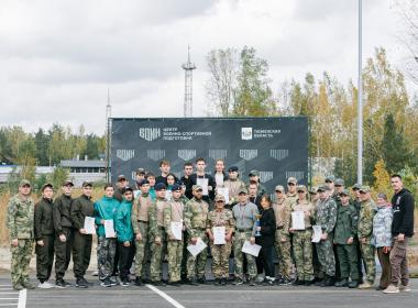 Центр «ВОИН» в Тюмени провел первый турнир по многоборью «Готов к труду и обороне»
