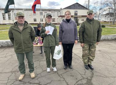 На Сахалине прошли военно-спортивные учебные сборы с курсантами Центра «ВОИН»