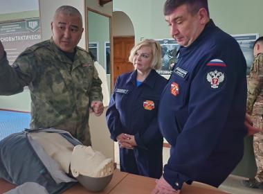 Специалисты Федерального центра медицины катастроф оценили работу Центра «ВОИН»