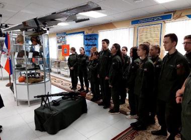 Курсанты Центра «ВОИН» посетили место, где рождаются настоящие бойцы