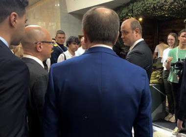 Сергей Кириенко осмотрел стенд Центра «ВОИН» на марафоне «Знание. Первые»