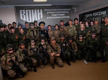Центр «ВОИН» в Бурятии посетил генерал из Монголии